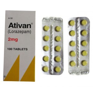 Ativan (Lorazepam) 2mg tablets