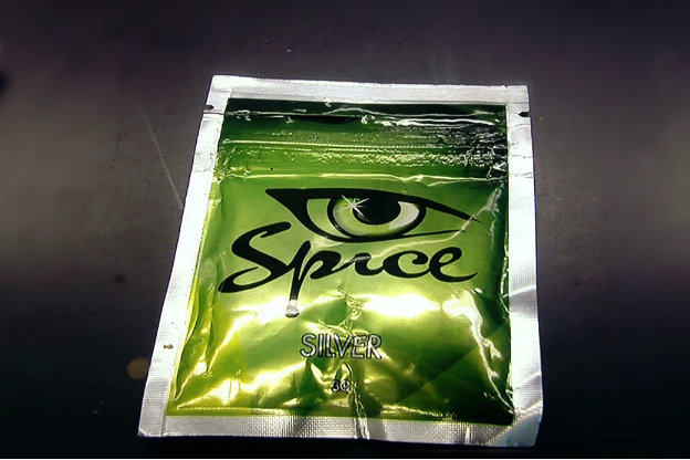 Spice Silver. Synthetic marijuana.