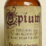 Opium bottle
