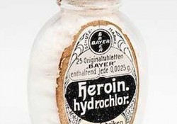 Antique Heroin. Medical uses.