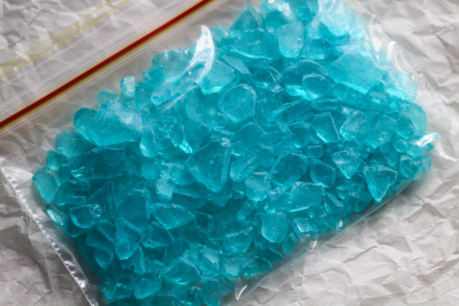 Blue Meth. In the United States Albuquerque police seized drug dealers in a real blue methamphetamine, both in Breaking Bad movie.
