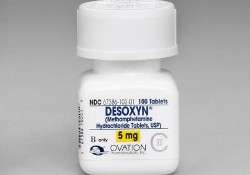 Medical Methamphetamine - Desoxyn (Methamphetamine Hydrochloride Tablets, USP, 5 mg, OVATION, 100 Tablets, R only)