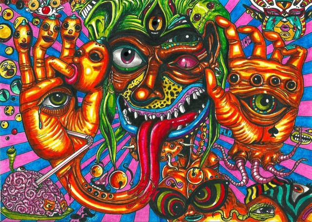 Hallucinations under the influence of an LSD - Abuse-Drug.com