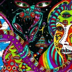 Hallucinations under the influence of an acid 1