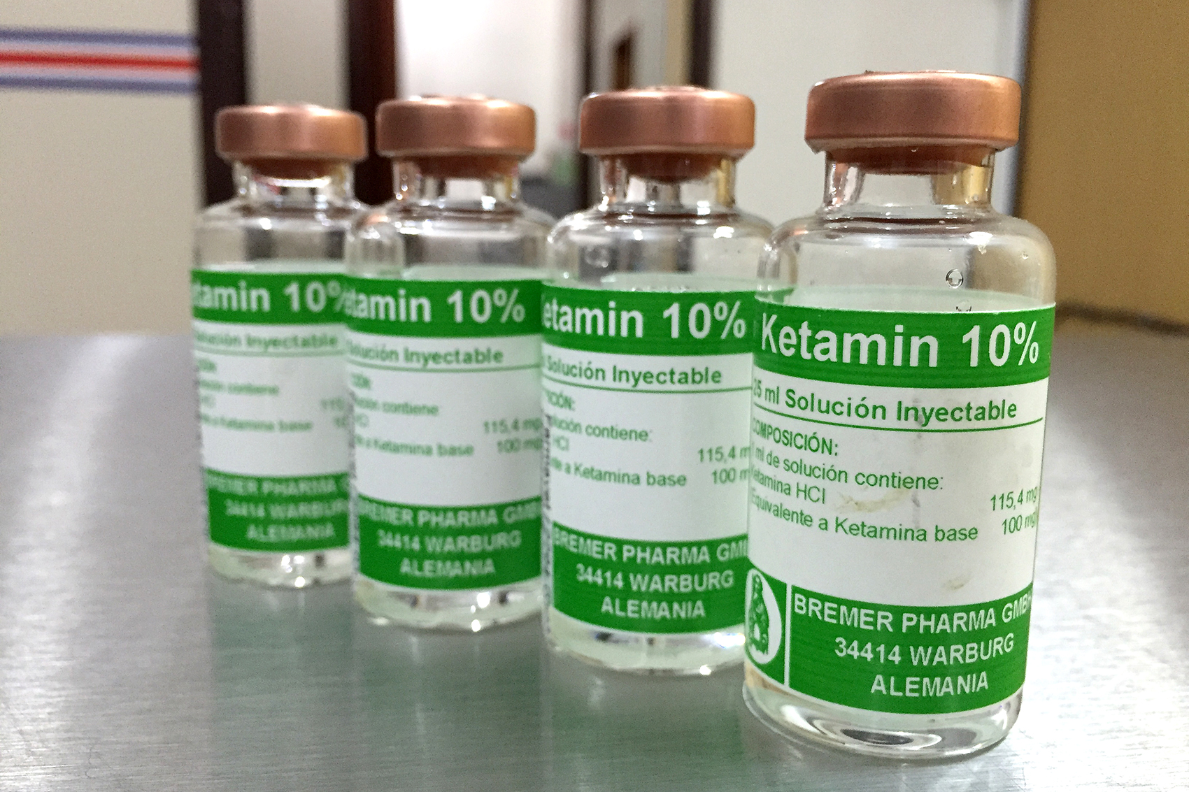 Ketamine. A synthetic compound used as an anesthetic and analgesic drug and also (illicitly) as a hallucinogen.